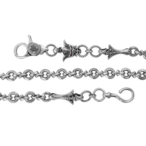 KARNIVALE WALLET CHAIN w/ CZs