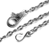 REGAL LINK WALLET CHAIN w/ GOD CLIP