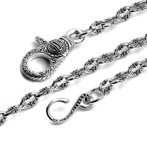 REGAL LINK WALLET CHAIN w/ GOD CLIP