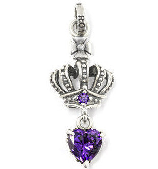 ROYAL SPIRIT CROWN PENDANT w/ AMELIA HEART