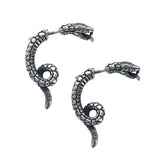 SPLIT SNAKE STUD EARRINGS