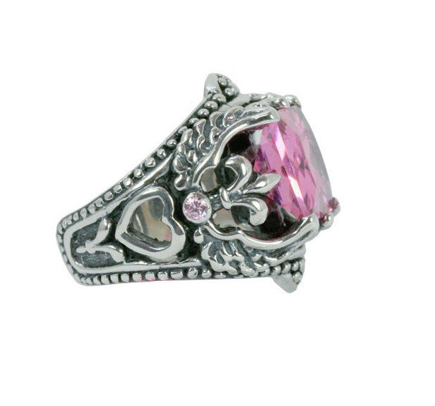 CORONET WINGED HEART RING – Royal Order