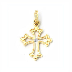 BORDER CROSS PENDANT w/ DIAMOND – Royal Order