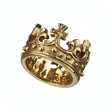 LARGE REGAL CROWN RING