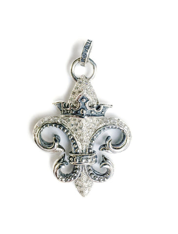 MONARCH FDL PENDANT w/ PAVÉ DIAMONDS
