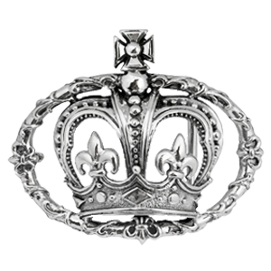 SBE04 Crown and FDL Vine Belt Buckle from Royal Order