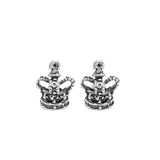 HALF ROYAL CROWN STUDS