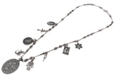 SN322-9 Tabernacle chain with Icon Charms