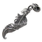 TWISTED FEATHER PENDANT