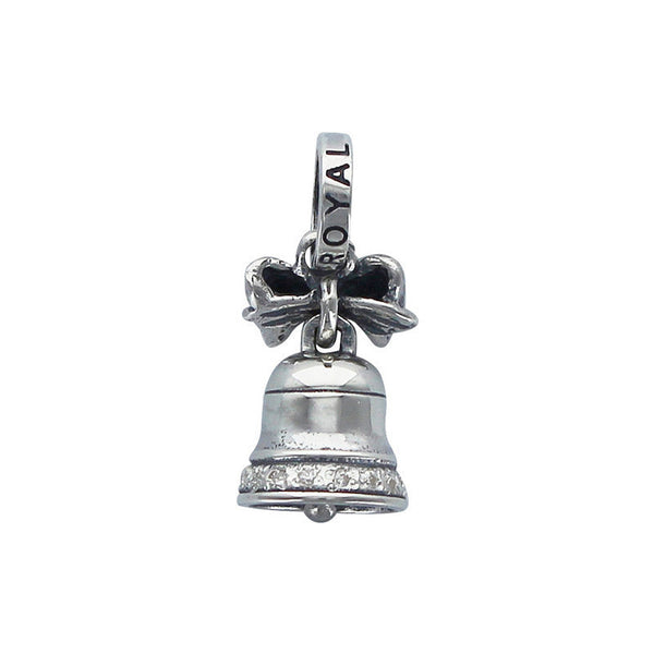 HOLIDAY BELL PENDANT w/ DIAMONDS