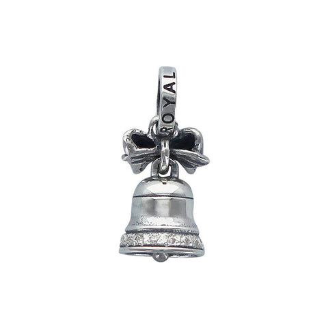 HOLIDAY BELL PENDANT w/ DIAMONDS