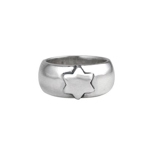 SR01-1 Plain Wide Band with Star