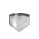 GRACE HEART RING w/ SEMIPRECIOUS STONES