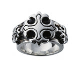 TRIPLE CROSS RING