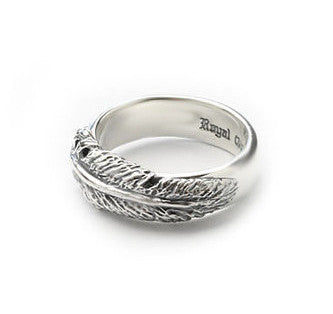 FEATHER BAND RING