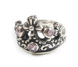 PROM QUEEN RING w/ 3 CZ