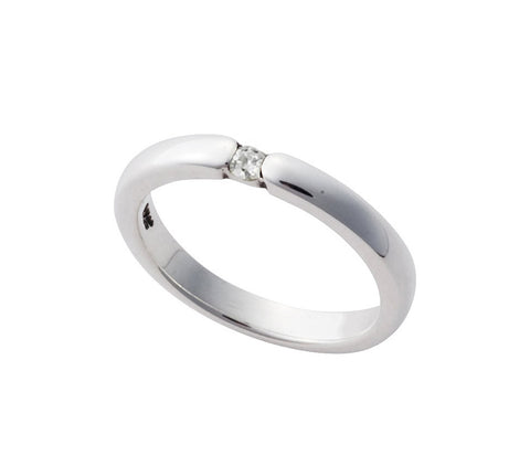 HALO RING w/ PRECIOUS STONE