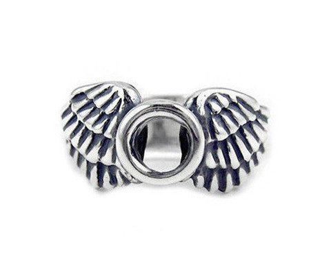 MEDIUM HALO & WINGS RING