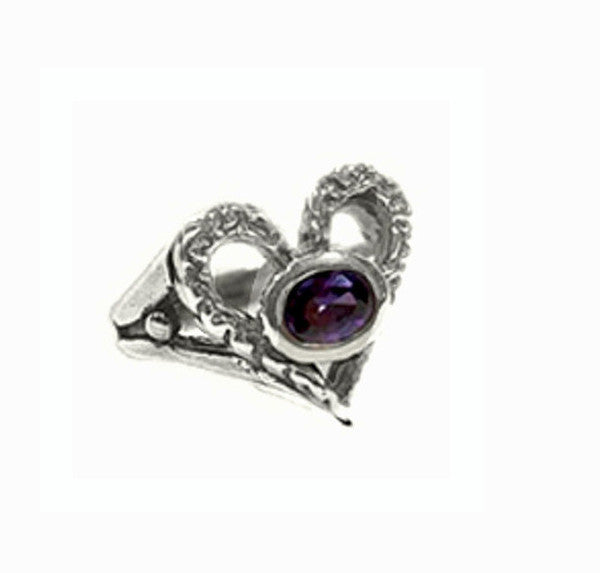 ETERNAL HEART RING w/ CZ