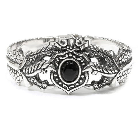 TALON & SHIELD BRACELET w/ ONYX