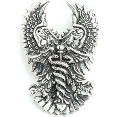 MASONIC CADUCEUS PENDANT