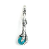 TINY CLAW PENDANT w/ PRECIOUS STONES