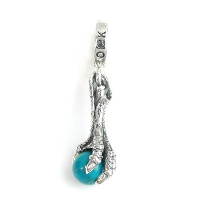 TINY CLAW PENDANT w/ PRECIOUS STONES