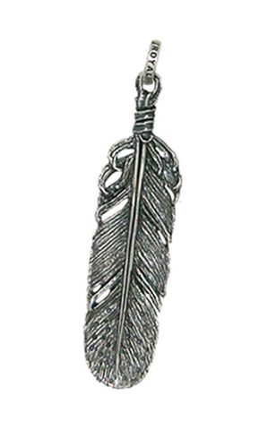LARGE FEATHER PENDANT